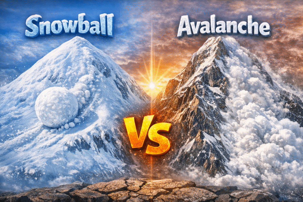 Debt payoff strategy - Snowball Vs Avalanche Debt payoff strategy - Snowball Vs Avalanche