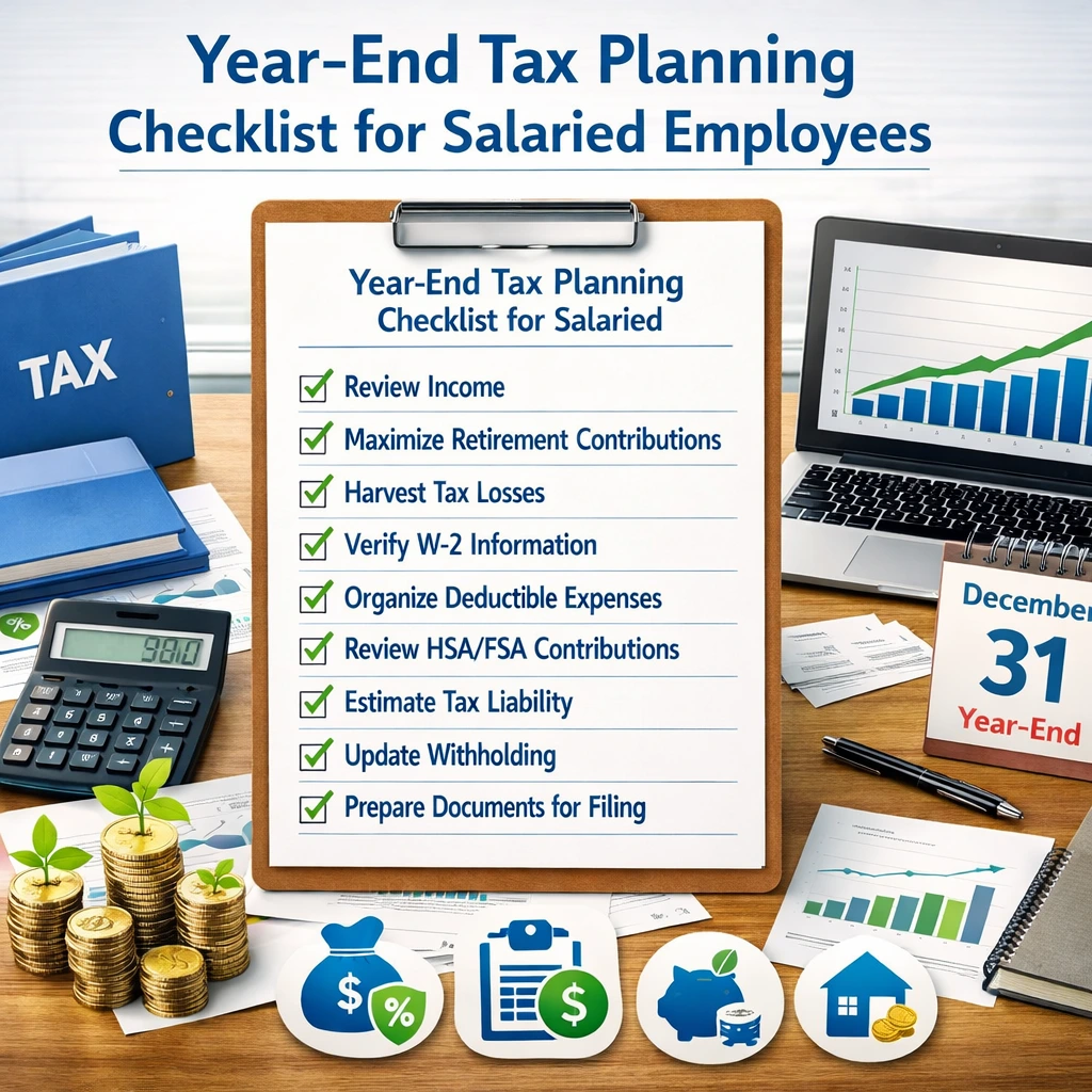 Year‑End Tax Planning Checklist – Smart Financial Preparation